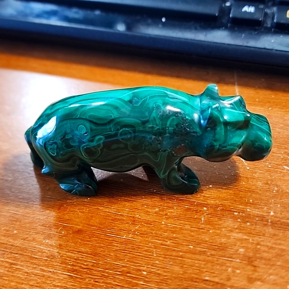 Malachite Hippo